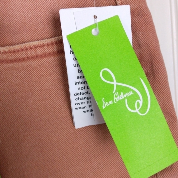 NWT SAM EDELMAN HIGH RISE DENIM SLIM STRAIGHT $99 - Picture 10 of 15